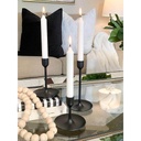 Set de 3 Candelabros negros