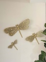 Set de 3 libelulas de pared