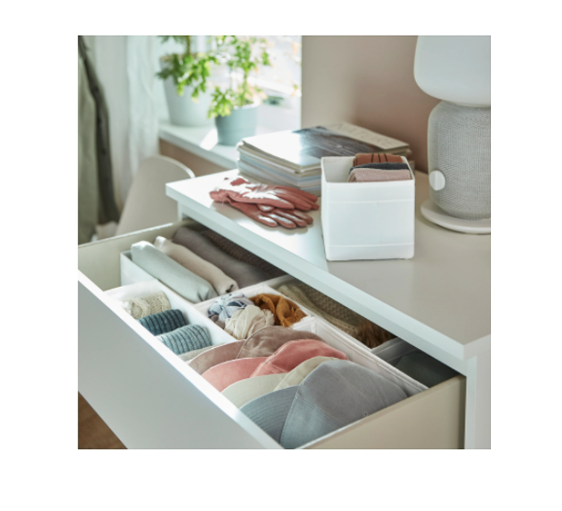 Set de 6 cajas organizadoras