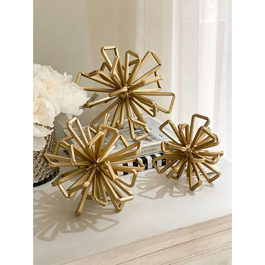 Esferas Metalicas Decorativas (3 tamaños)