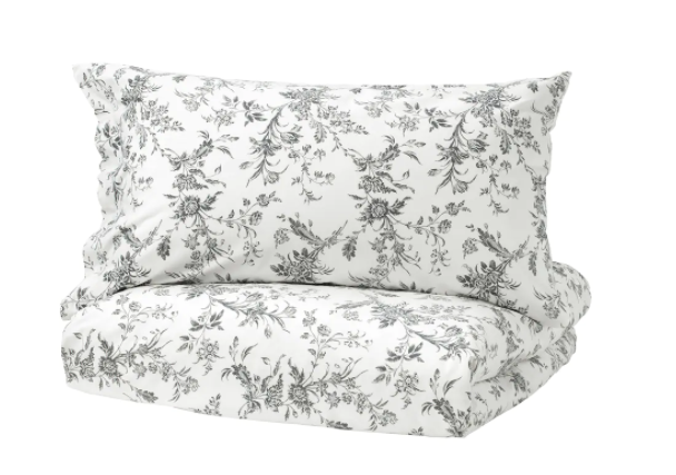 Forro de duvet floreado