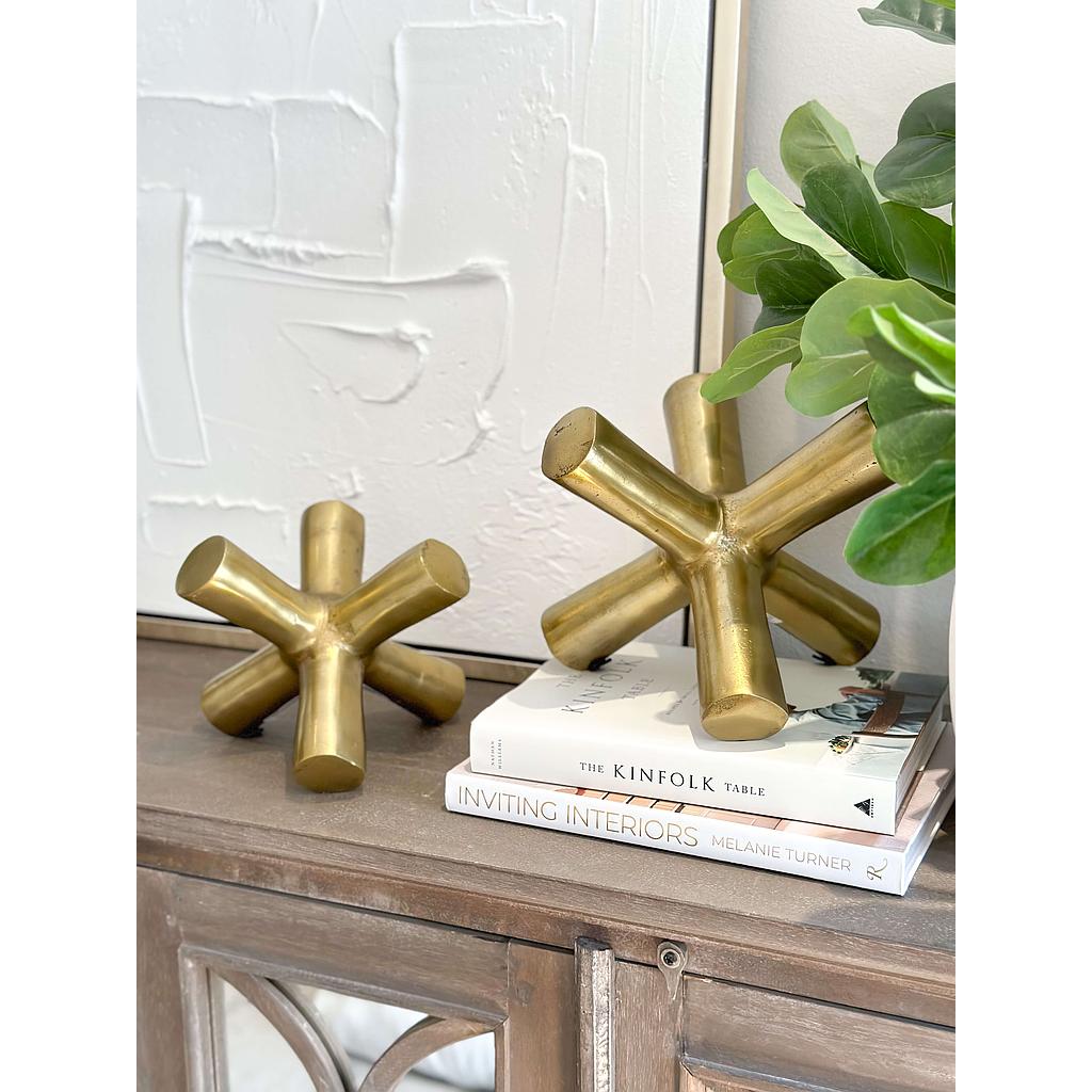 Jacks Dorados Grandes (2 Tamaños)