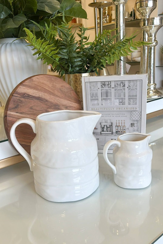 Pichel vintage blanco (2 Tamaños)