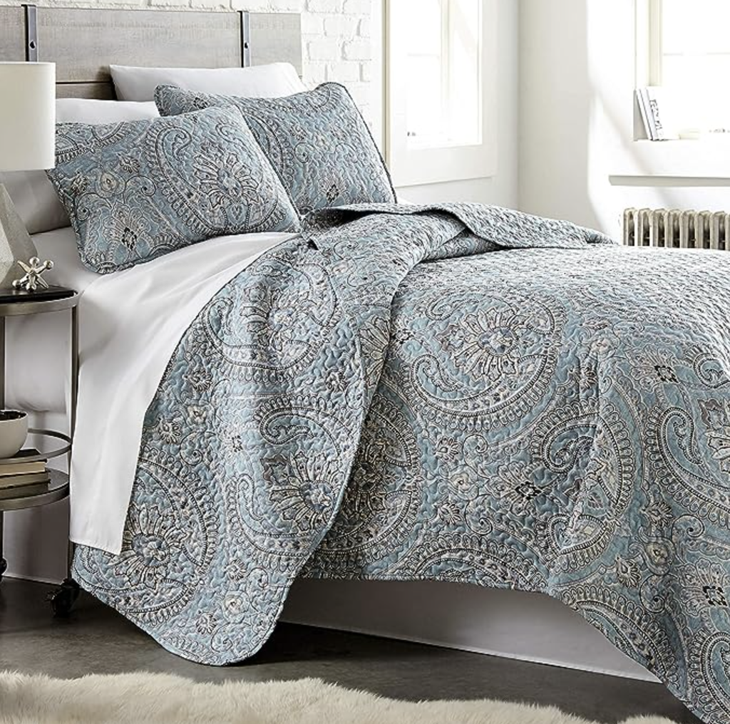 Quilt Set Melodia Aqua