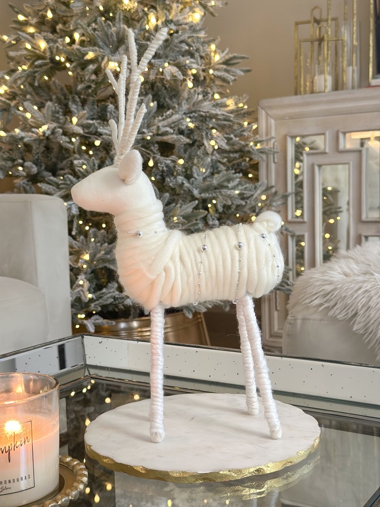 Venado blanco afelpado