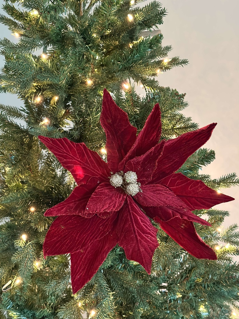 Pascua velvet oversized roja