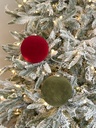 Esfera de velvet (2 colores)