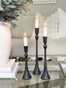 Set de 3 Candelabros negros Victoria