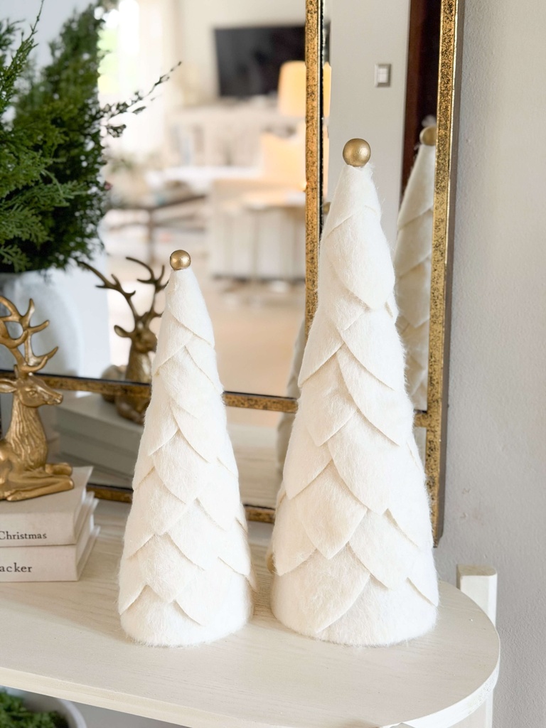 Set de 2 arboles Ivory