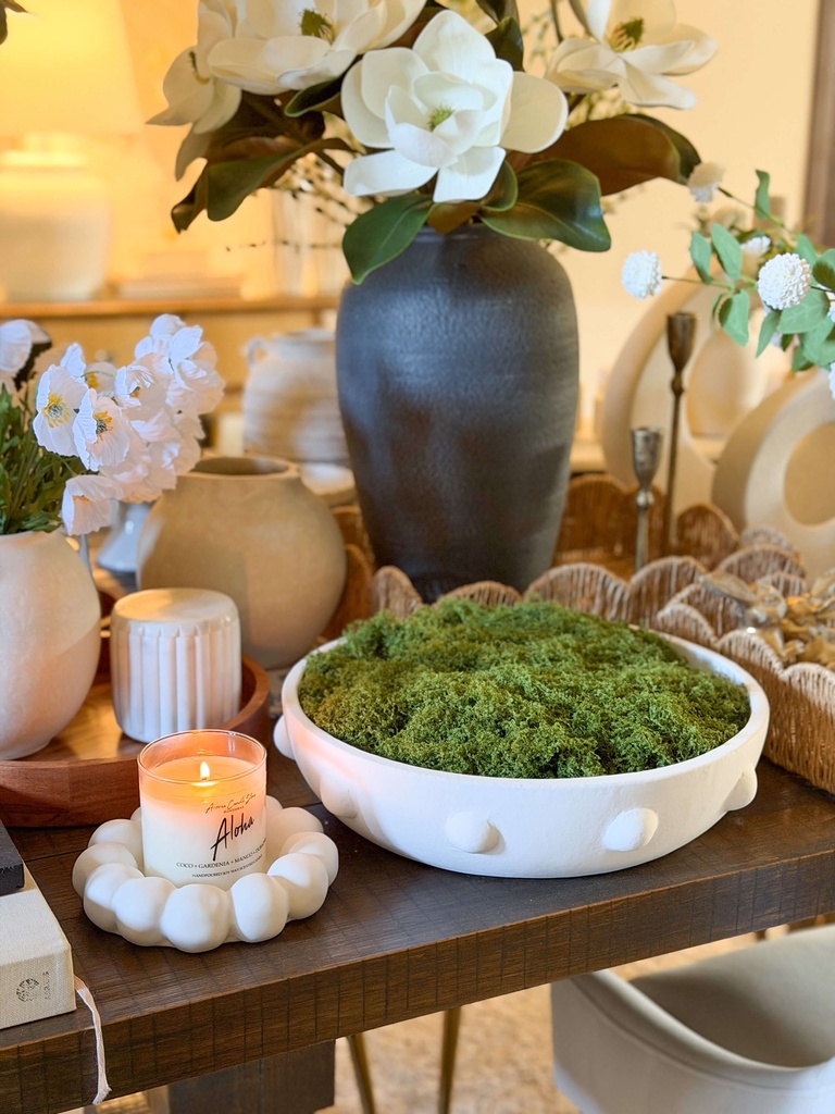 Bowl blanco grande boho