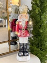 Nutcracker rojo con luz led