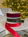 Rollo de cinta velvet de 1 pulgada (3 Colores)