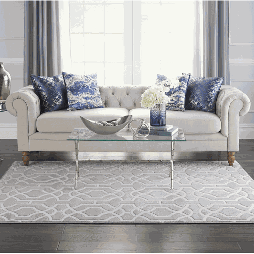 Alfombra Joli gris clásica