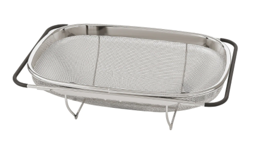 Colador de acero ajustable