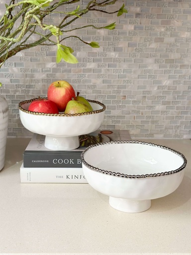 Footed bowl ancho grande (2 Colores)