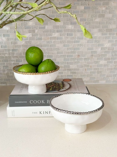 Footed bowl ancho pequeño (2 Colores)
