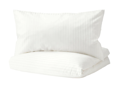 Forro de duvet blanco lineas