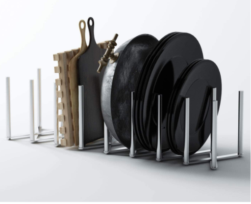 Organizador de frideras y tapaderas