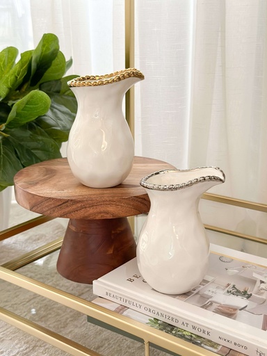 Pichel pequeño de porcelana (2 Colores)