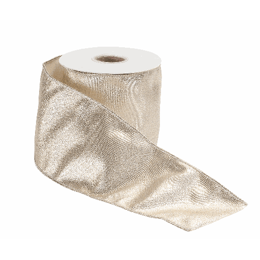 [87187] Rollo de Cinta Dorada con Alambre