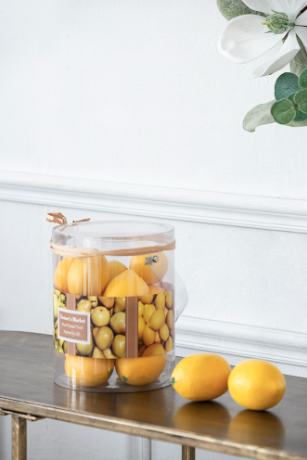 [27806] Set de 10 limones decorativos