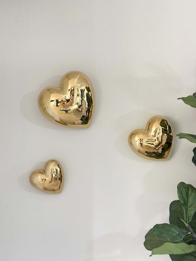 [15257] Set de 3 corazones de pared
