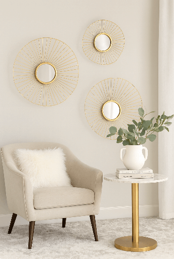 Set de 3 espejos Chester