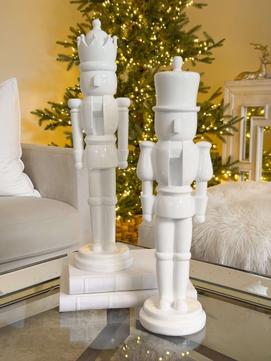 Nutcrackers blancos grandes (2 Estilos)
