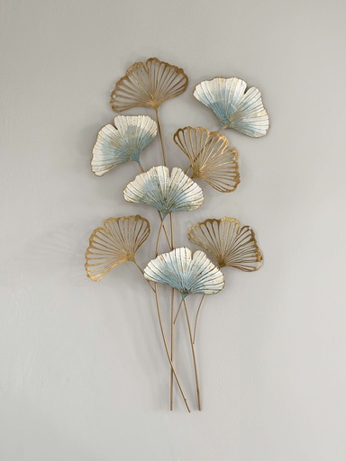 [73203] Placa de pared tipo hojas