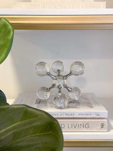 [17884A] Jacks molecular plateado