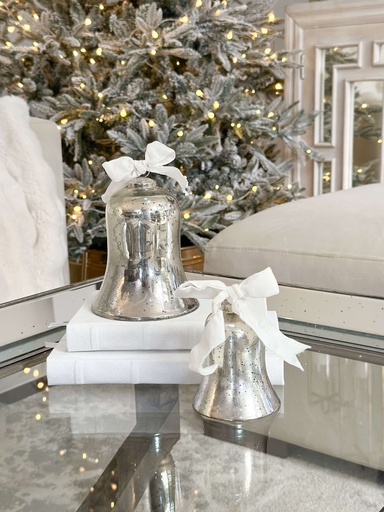 Campanas plateadas de mercury (2 Tamaños)