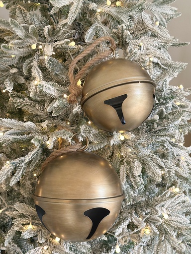 Cascabeles dorado quemado (2 Tamaños)