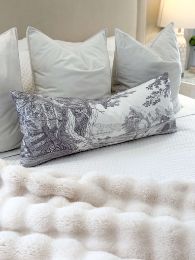 [DFS10253] Lumbar Oversized relleno de plumas Paisaje