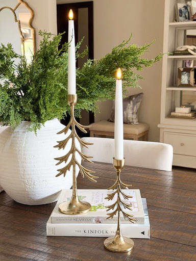 [97378] Set de 2 candelabros tipo arbol