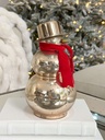 Snowman dorado de mercury