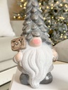 Gnomo nevado de ceramica (2 estilos)