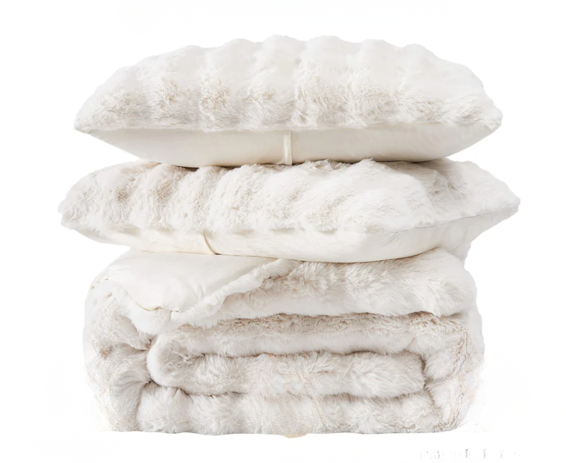 Set de Edredon bubble Ivory