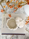 Pumpkin jar de ceramica