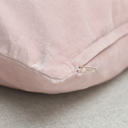 Forro de cojin rosado terciopelo