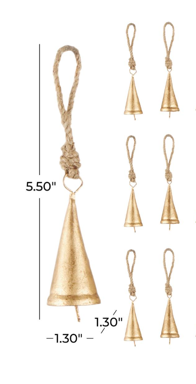 Mini campana dorada