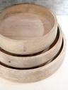 Bowls de madera de mango (Tres tamaños)