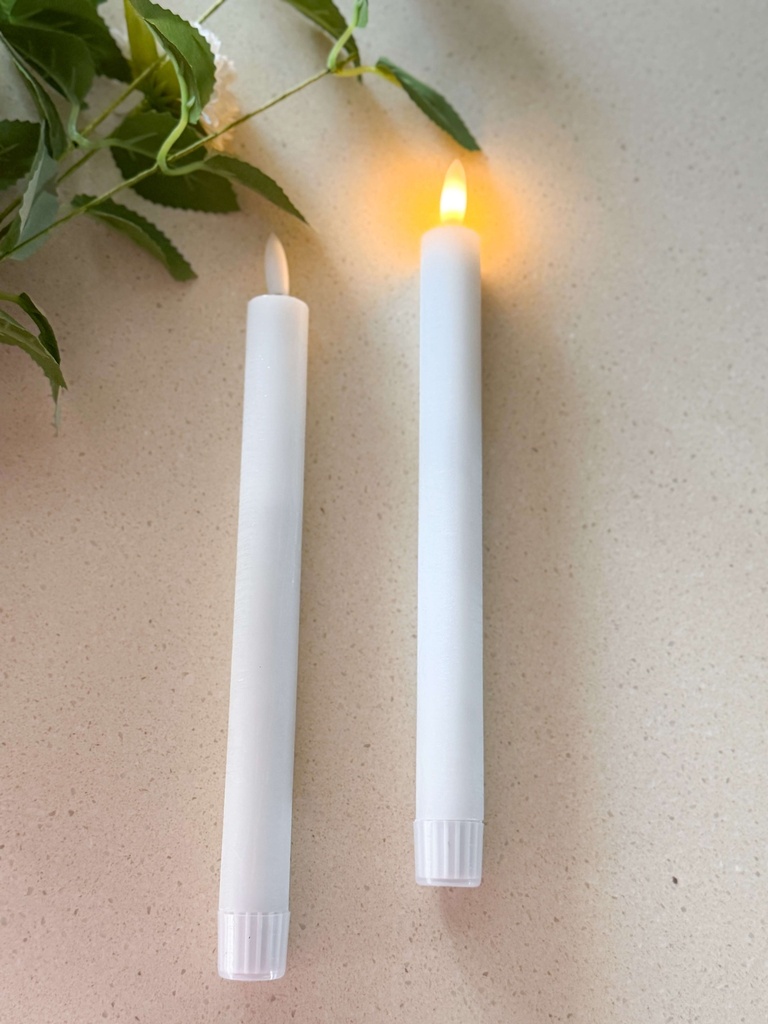 Candela conica led con textura