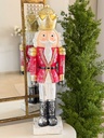 Nutcracker rojo con luz led