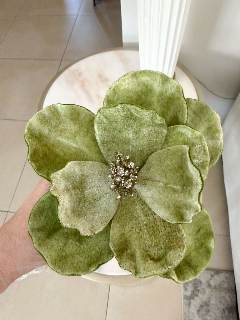 Magnolia verde olivo velvet