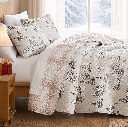 Quilt Set Frosted Pines