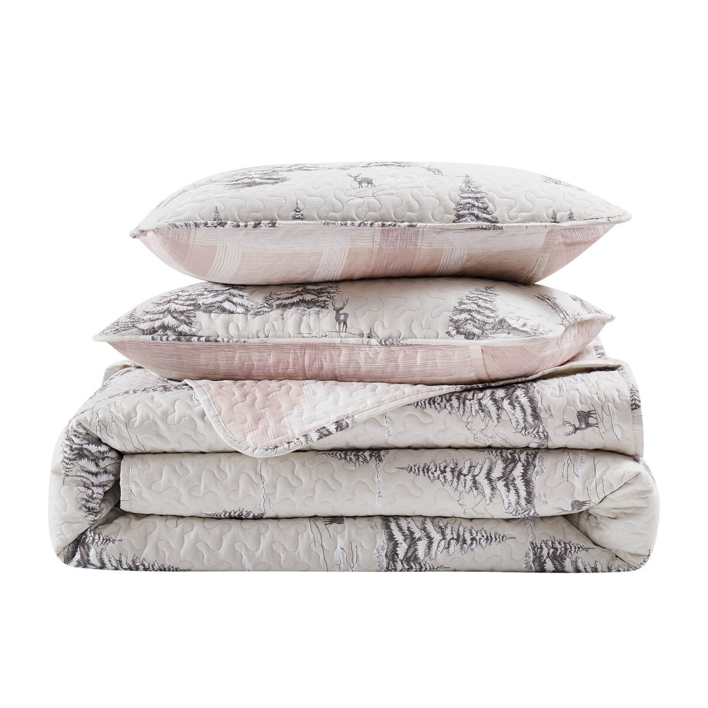 Quilt Set Frosted Pines