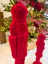 Nutcrackers rojos Velvet (2 tamaños)