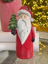 Santas rojos decorativos (3 Opciones)
