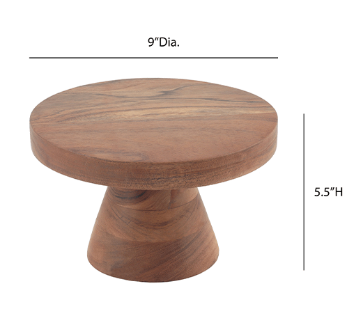 Cake stand rustico