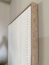 Cuadro blanco moderno con textura